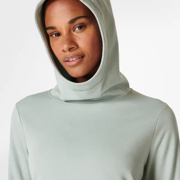 New Galvanise Running Hoodie jacket SWEATY BETTY  blue/Green XXS,XS,S,M,L,XL - Picture 4 of 8